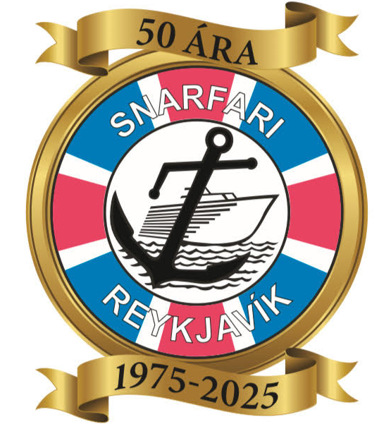 Nýtt merki - 50 ára afmælismerki
