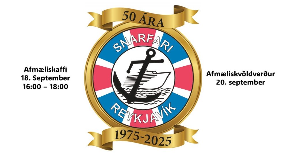 50 ára afmæli Snarfara í vikunni