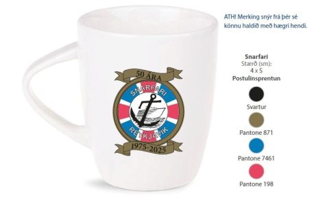 Afmælisvarningur í tilefni 50 ára afmælis