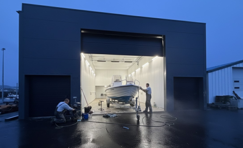 Viðgerðarskemma nú opin fyrir bókanir