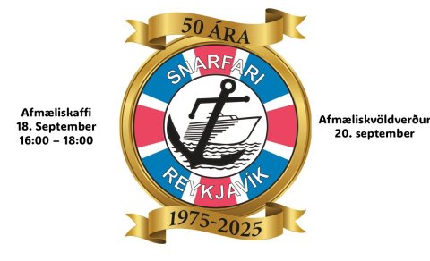 50 ára afmæli Snarfara í vikunni